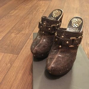 Vince Camuto Distressed Heels